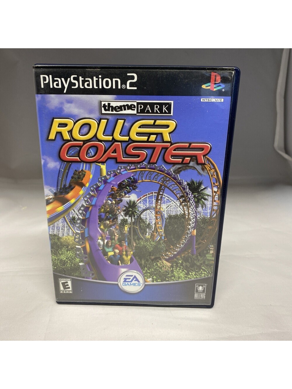 Theme Park Roller Coaster (Sony PlayStation 2, 2000) PS2 CIB